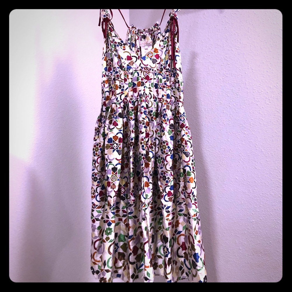 La Rok Silk Dress Small